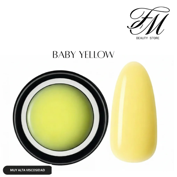 Producto - PINK MASK BUILDER GEL BABY YELLOW
