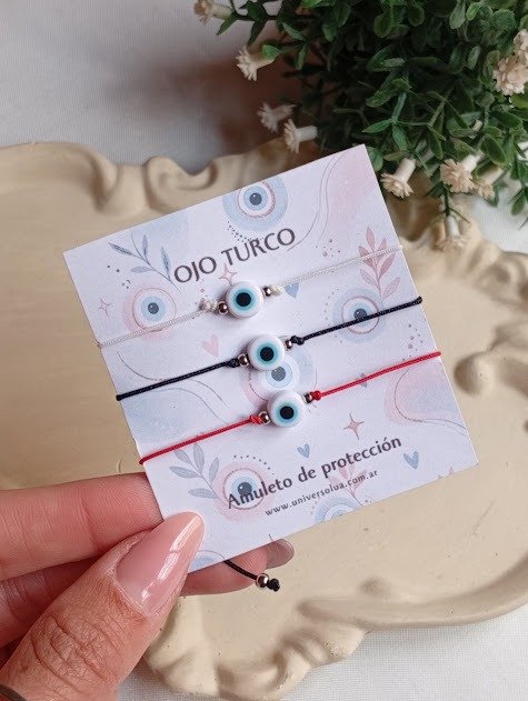 Producto - Pack x3 pulseras ojo turco