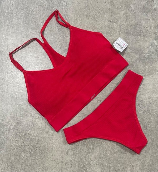 Producto - SET ALINA ROJO