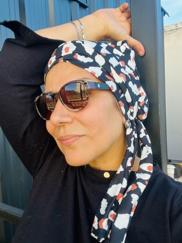 Producto - TURBANTE ARLEQUÍN ESTAMPADO