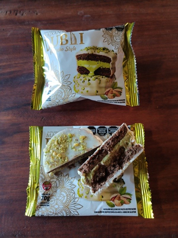 Producto - Alfajor Dubai pistacho blanco (sin TACC)