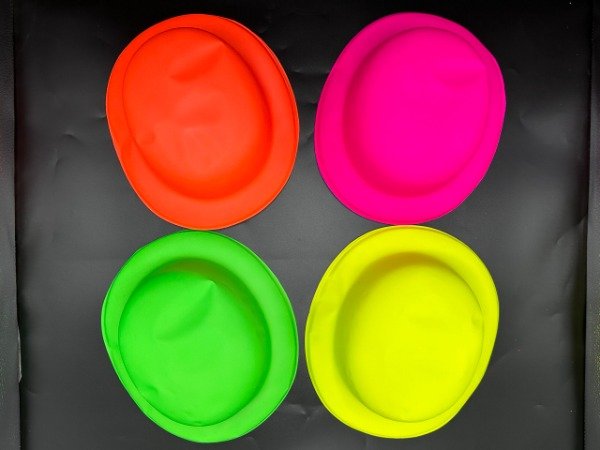 Producto - Gorros Bombin Fluor Plástico Cotillón