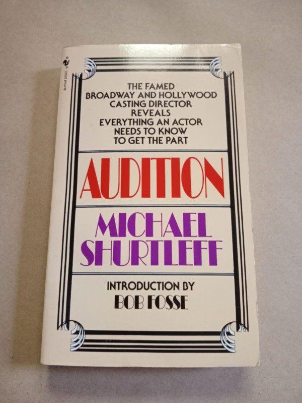 Producto - Audition - Michael Shurtleff - Bantam Books 1978