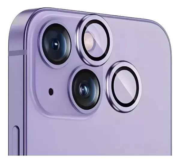 Producto - Protector de cámara Liso Lila Metalizado Para Xiaomi Note 15C