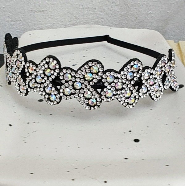 Producto - Vincha Mariposas Cubik y Strass