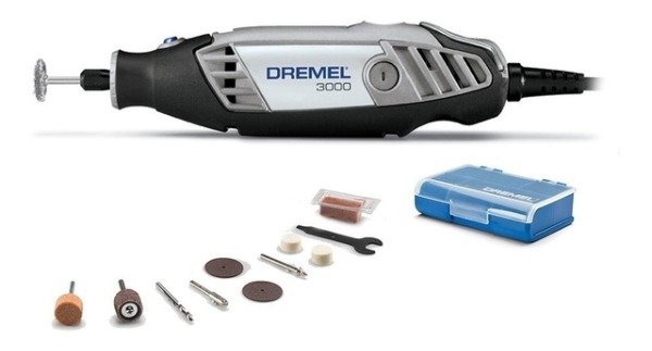 Producto - Minitorno Dremel 3000 130w + 10 Accesorios