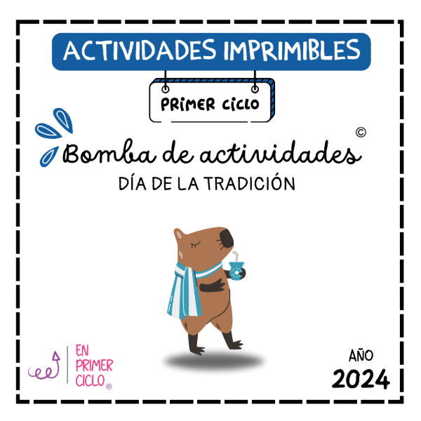 Producto - Bomba de Actividades: Tradición Primer Ciclo
