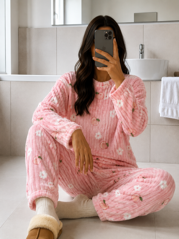 Producto - Pijama rosado durazno