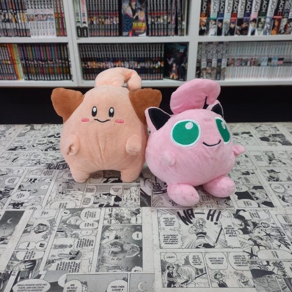 Producto - Peluche Jigglypuff-Clefairy - POKÉMON 20cm (Por unidad)