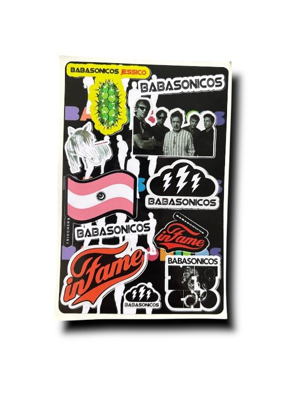 Producto - PLANCHA STICKERS BABASONICOS