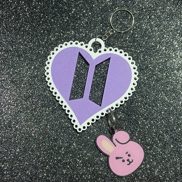 Producto - Llavero porta charms BTS
