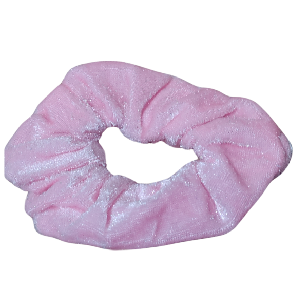 Producto - Scrunchies Gomita Para Pelo Plush Liso x unidad - 6