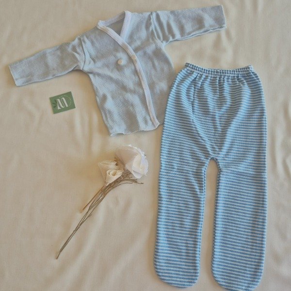 Producto - Conjunto batita y ranita azul