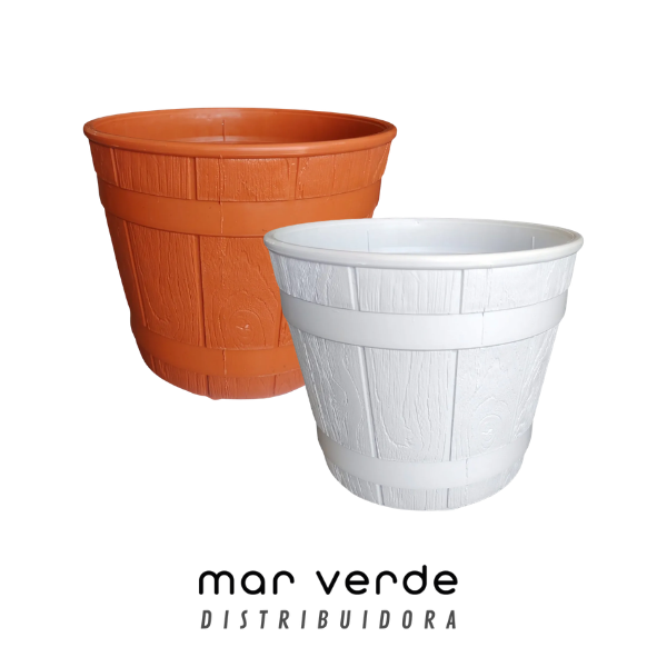 Producto - Maceta plástica Tonel