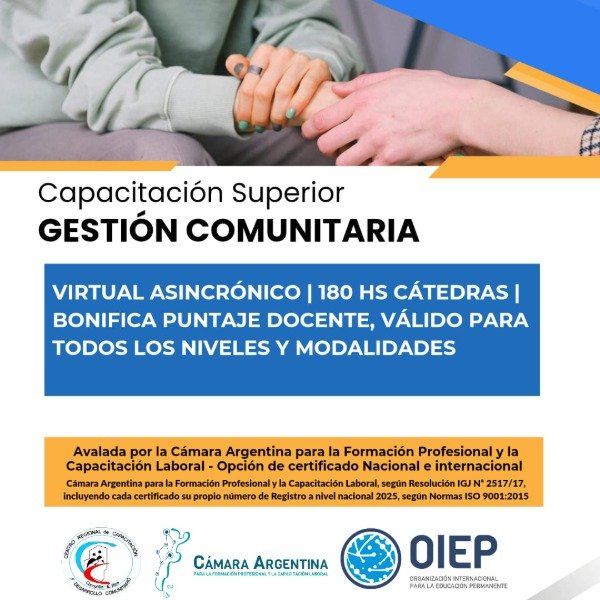 Producto - Seminario Superior -La Gestión Comunitaria como herramienta de mediación social-