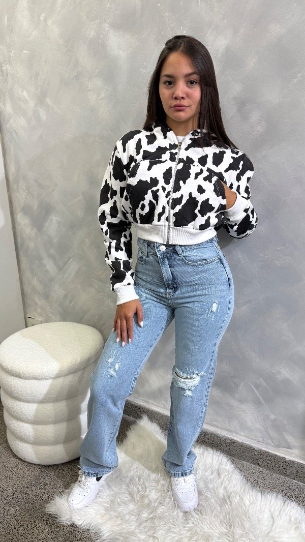 Producto - Campera Friza Combinada