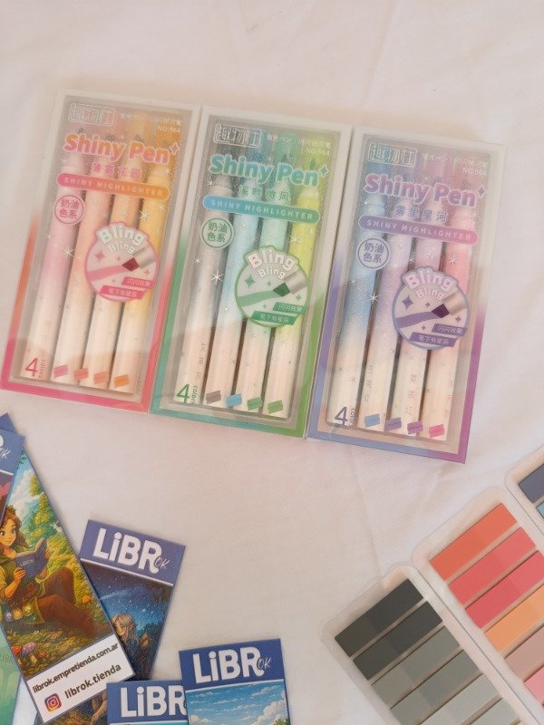 Producto - Resaltadores brillantes