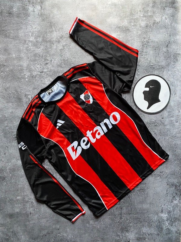 Producto - River manga larga suplente (SUBLIMADA)