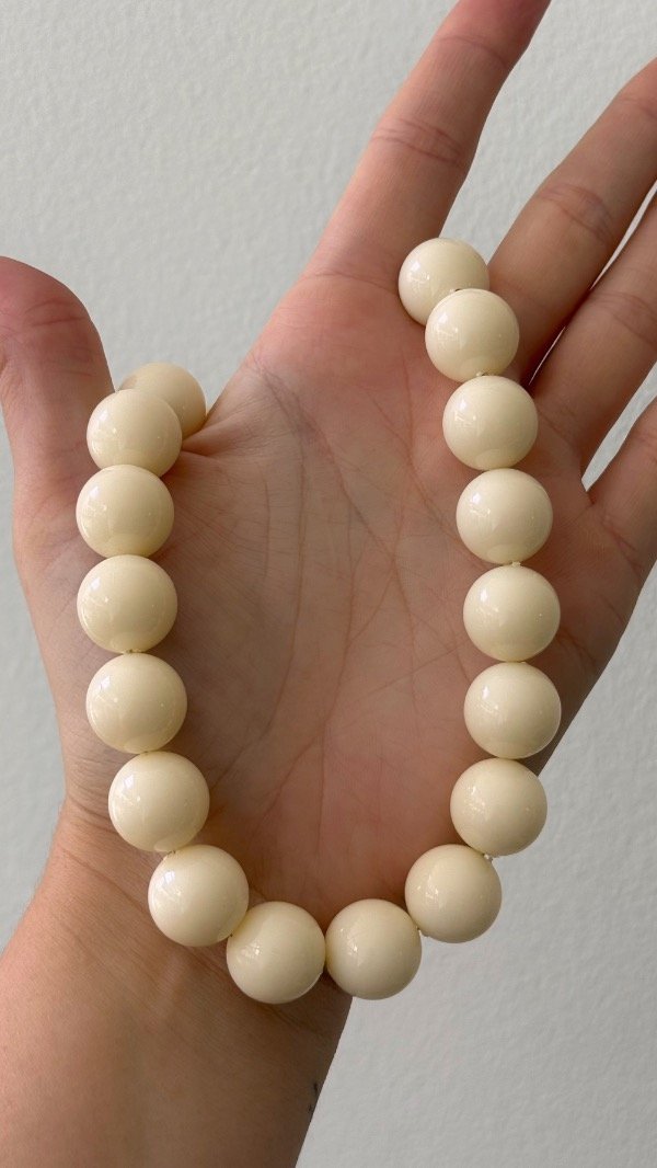 Producto - Collar Block blanco BIJOU - 0