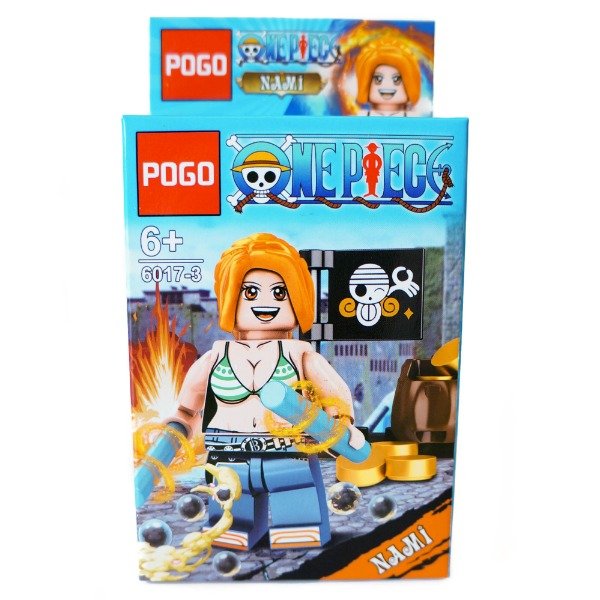 Producto - Simil LEGO One Piece Nami x1 personaje