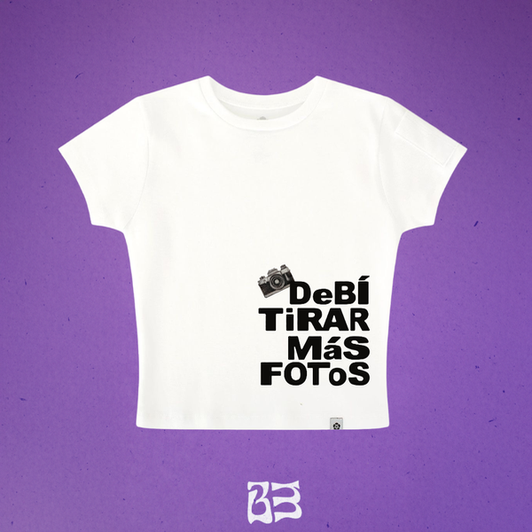 Producto - Baby tee - Debí tirar mas fotos