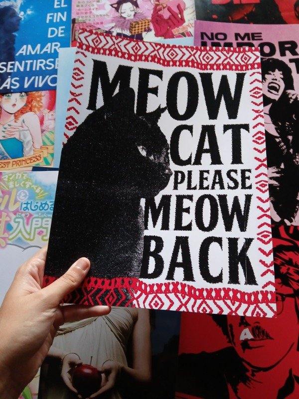 Producto - Poster Meow Cat