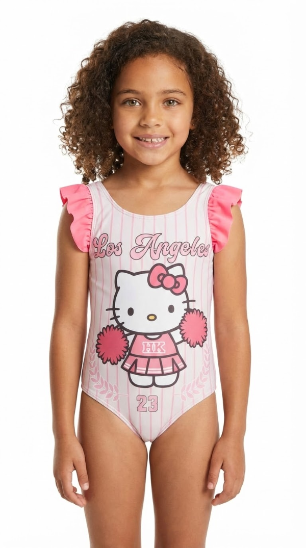 Producto - MALLA HELLO KITTY UNIVERSITY  CIELO .ANTICLORO + FLITRO UV
