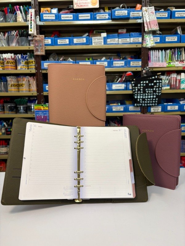 Producto - Agenda Diaria Rep. Cambiable - Timeless Clásica - "Mundo FW" - 1