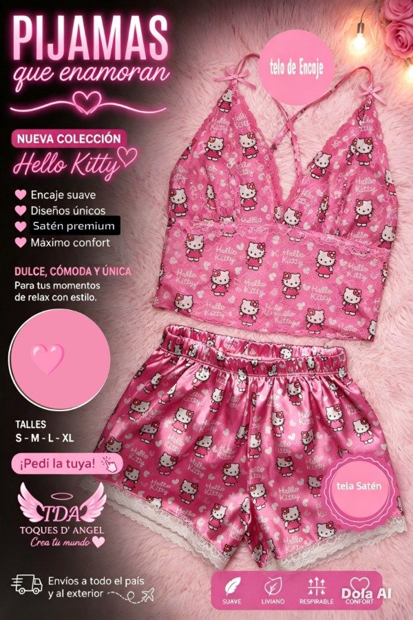 Producto - Piyama Dulce H.kitty - 0