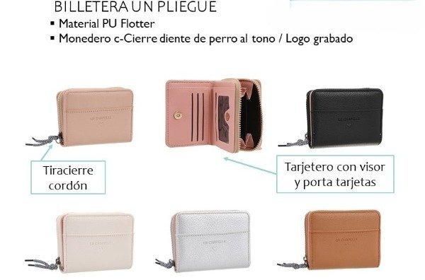 Producto - BILLETERA DAMA PU LA CHAPELLE 7819