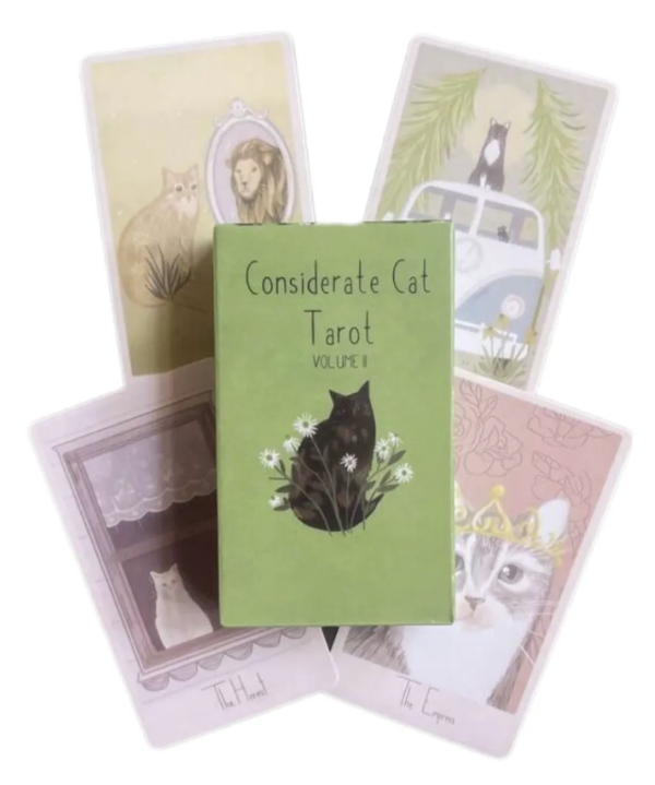 Producto - Cartas de tarot con diseños de gatitos c/guía de uso. Elegí tu diseño.