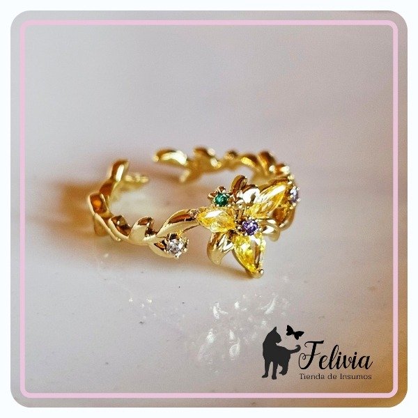 Producto - Anillo Flor Mágica Enredados