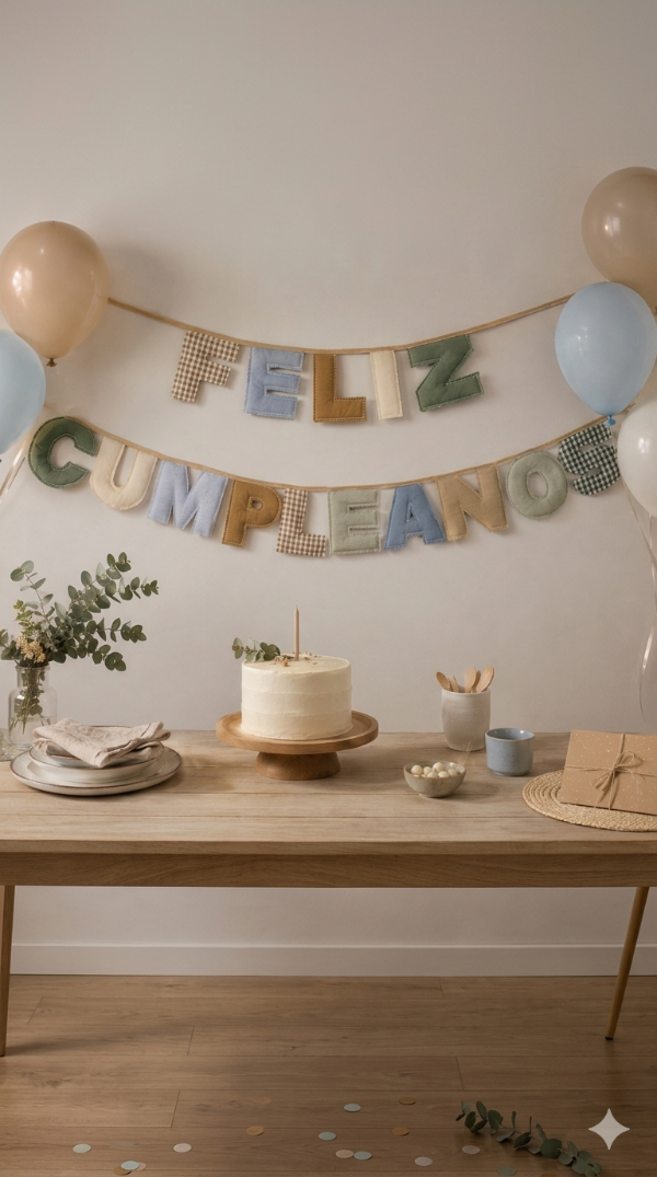 Producto - Guirnalda Maxi Letras feliz cumpleaños