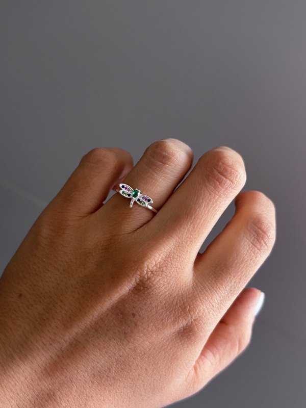 Producto - Anillo libélula (17mm)