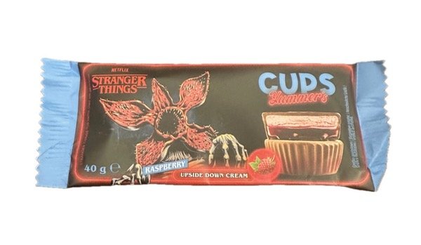 Producto - Yummers Stranger things  Raspberry Cups 40gr