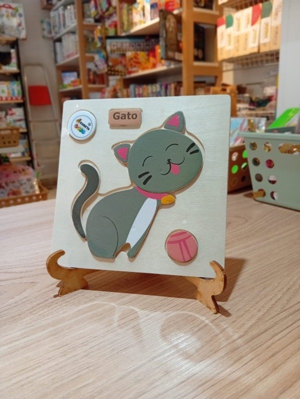 Producto - Rompecabeza animales con nombre
