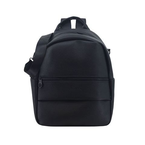 Producto - MOCHILA PU NEGRA 33X28X15CM AMAYRA