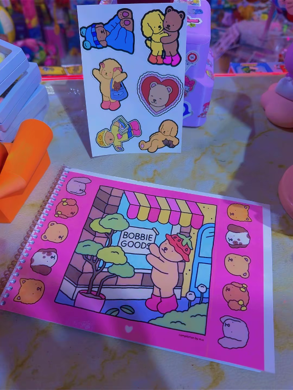 Producto - LIBRO BOBBIE GOODS CON STICKERS