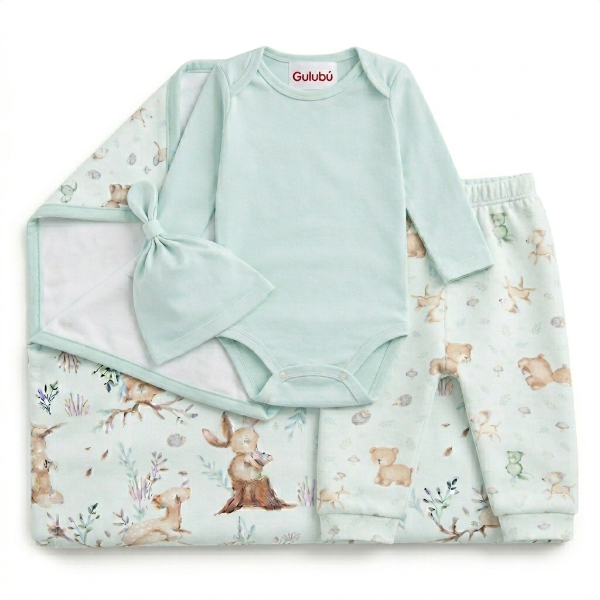 Producto - 99-Ajuar 4 piezas ,osos