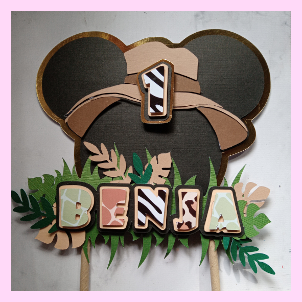 Producto - Cake topper 3D - 2