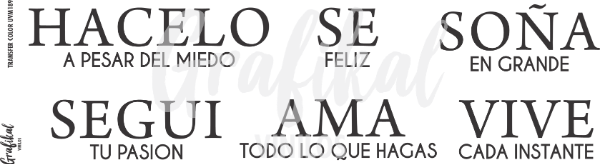 Producto - TransferColorUV M188