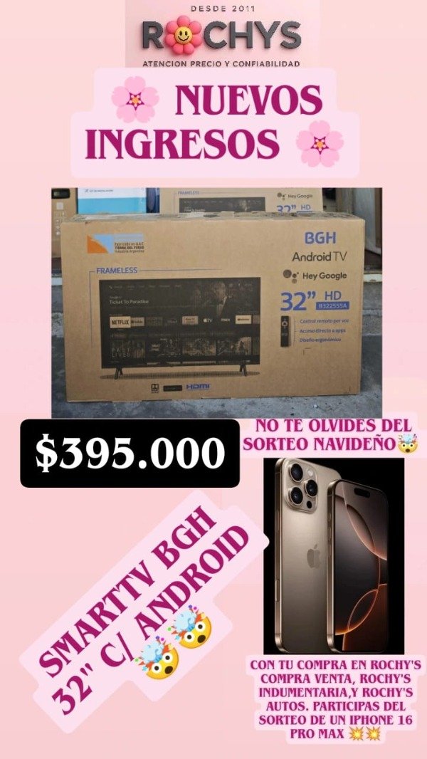 Producto - SMARTTV BGH 32PULGADAS