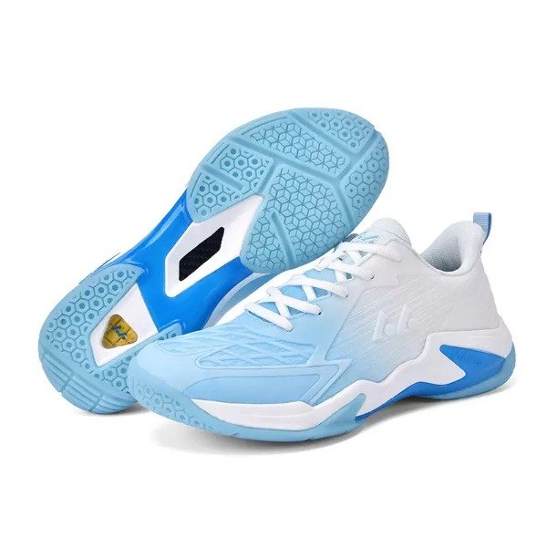 Producto - Zapatilla Deportiva Indoor Blanco/Celeste