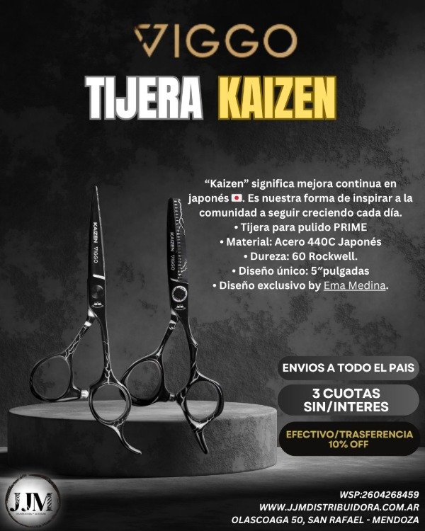 Producto - Set tijeras Kaizen