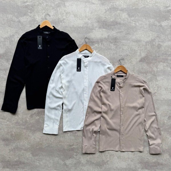 Producto - CAMISA LINO MANGAS LARGAS