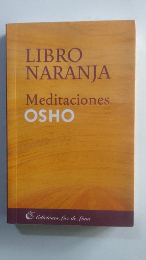 Producto - Libro naranja - Osho
