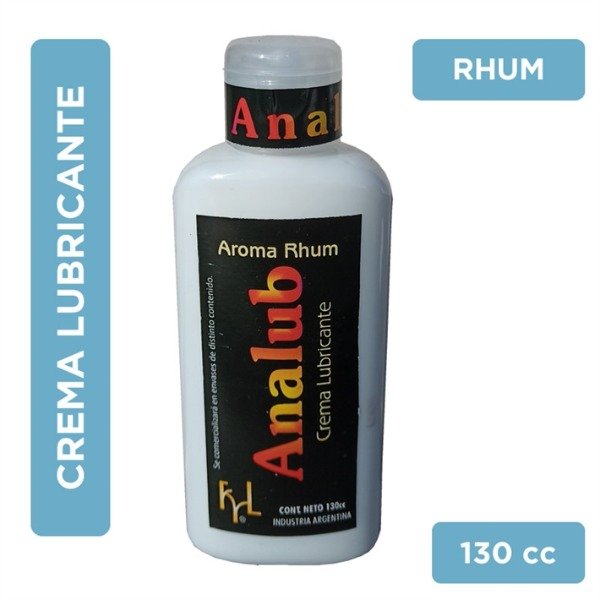 Producto - Anal lub sabor rhum 130 cc
