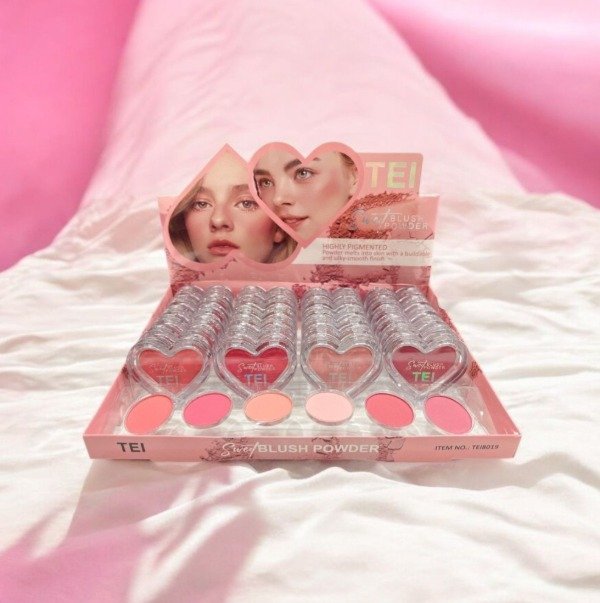 Producto - RUBOR EN POLVO CORAZÓN - TEI