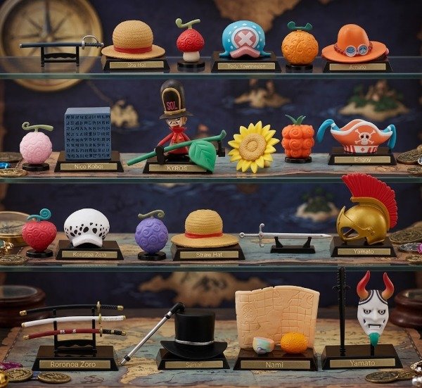 Producto - Gashapones Frutas Del Diablo X duo y trio - One Piece (3 cm a 5cm)
