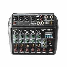 Producto - SHIMURA V4+ 4 MIC + ST MIXER DE 6 CANALES